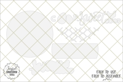 Coop Sweet Coop Sign SVG | Farmhouse Round Door Hanger Product Image 2