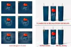 blue jeans pocket sublimation tumbler designs with red heart, calligraphic word love is 20 oz wrap  tumbler. It's perfect for valentines day, jeans lover