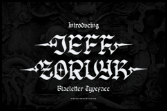 Jeff Zorvyk | Blackletter Typeface Product Image 1