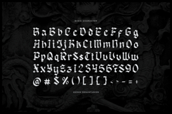 Jeff Zorvyk | Blackletter Typeface Product Image 10