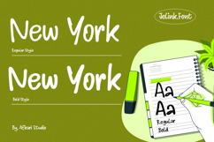 Jelink - Handwritten Marker Note Font Product Image 7