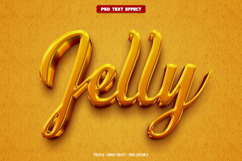 Jelly 3D editable text effect Product Image 1