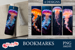 Jellyfish | Printable Bookmarks Product Image 1