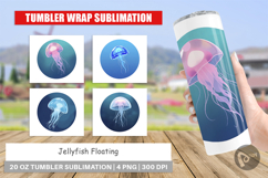 Tumbler Floating Jellyfish Product Image 1