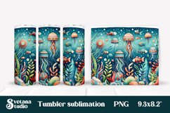 Jellyfish tumbler | Animal tumbler | Sea tumbler bundle Product Image 4