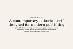 Jenbior - A Modern Editorial Serif Product Image 2