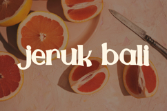 Jeruk Bali Font Product Image 9
