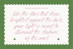 Jesica Floral - Handwritten Ink Font Product Image 4