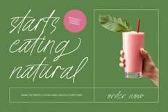 Jesica Floral - Handwritten Ink Font Product Image 11