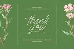 Jesica Floral - Handwritten Ink Font Product Image 20
