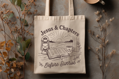 Jesus and Chapters SVG - Before Sunrise Christian PNG Design Product Image 3
