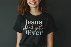 Jesus Best Gift Ever SVG, Christian SVG Design, Faith SVG Product Image 3