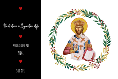 christening, vintage, religious, icon, communion, faith, sacrament, saviour, epiphany, christian, evangelical, orthodox, greek, art, saint, holy, king, baptism, confirmation, floral, religion, wreath, illustration, god, blessing, byzantine