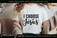 Christian Quote SVG Blessed Faith Jesus SVG Bible Verse SVG Product Image 3