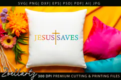 Jesus SVG for Cricut Faith Christian T-shirt Mug Design Product Image 6