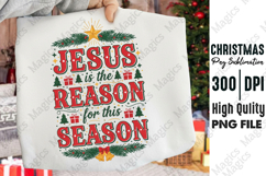 Jesus Christmas Quote Sublimation Product Image 1