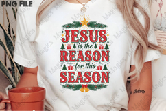 Jesus Christmas Quote Sublimation Product Image 2