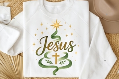 Jesus PNG,Coquette Jesus Christmas Png,Baby Jesus Png Product Image 8