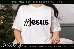 Jesus Faith Christian Quote SVG Cut Files Bible Cross SVG Product Image 5