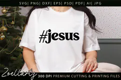 Jesus Faith Christian Quote SVG Cut Files Bible Cross SVG Product Image 5