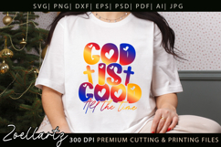 God Is Good SVG for Cricut Christian T-shirt Mug Design Product Image 4