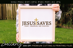 Jesus Faith SVG for Cricut Christian T-shirt Mug Design Product Image 4
