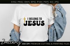 JESUS SVG Christian Quote SVG Faith Cross Hope Bible Verse Product Image 5