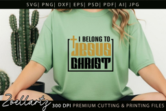 JESUS SVG Christian Quote SVG Faith Cross Hope Bible Verse Product Image 3