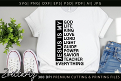 Jesus Faith Christian Quote SVG Cut Files Bible Cross SVG Product Image 5