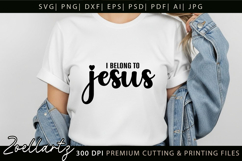 JESUS SVG Christian Quote SVG Faith Cross Hope Bible Verse Product Image 2