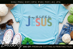 Jesus SVG Christian Quote SVG Jesus Faith T-shirt Mug Design Product Image 5