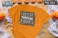 Jesus Pumpkins Blessings Sublimation PNG ONLY ! Product Image 3