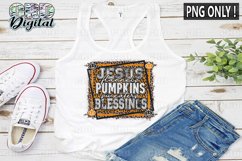 Jesus Pumpkins Blessings Sublimation PNG ONLY ! Product Image 5