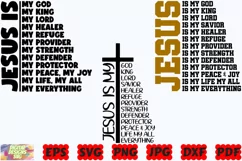 Jesus Is My SVG | Jesus SVG | Christian SVG | Religious SVG Product Image 3