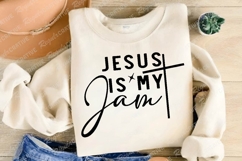Jesus Is My Jam SVG Sublimation Design Product Image 2