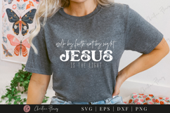 Jesus Is The Light SVG PNG | Boho Christian PNG Product Image 7