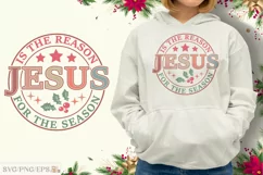 Christmas Christian SVG PNG T-shirt Design Product Image 1