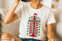 Jesus is the Reason for the Season SVG Christian Christmas Product Image 4