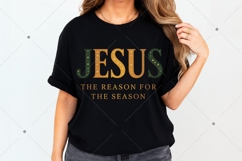 Jesus Is The Reason For The Season PNG,Coquette Jesus Product Image 4