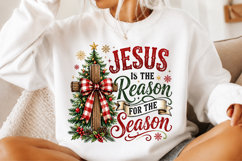 Jesus Is The Reason For The Season PNG Product Image 2