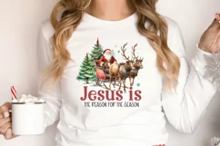 Jesus is the reason for the season Sublimation PNG Product Image 2