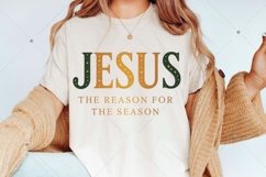 Jesus Is The Reason For The Season PNG,Coquette Jesus Product Image 2