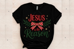 Jesus is the reason PNG, Christmas Season Png, Christmas Product Image 7