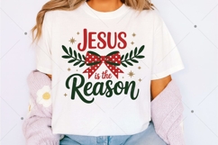 Jesus is the reason PNG, Christmas Season Png, Christmas Product Image 4