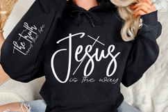 Jesus Is The Way SVG Design Product Image 3