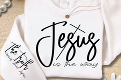 Jesus Is The Way SVG Design Product Image 2