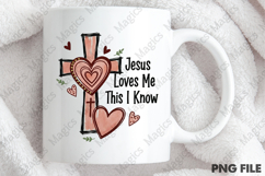 Jesus loves me this I know Png Product Image 4