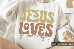 Jesus Loves You And i’m Trying - Christian Design - Bible Product Image 1