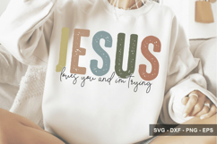 Jesus Loves You And i’m Trying - Christian Design - Bible Product Image 1