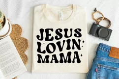 Jesus Lovin' Mama SVG, Christian SVG Design, Faith SVG Product Image 3